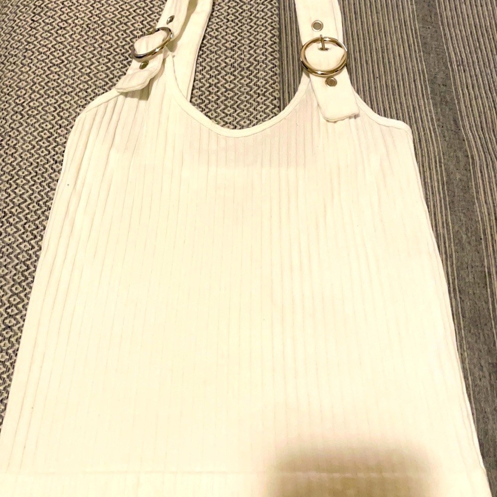 White tank top